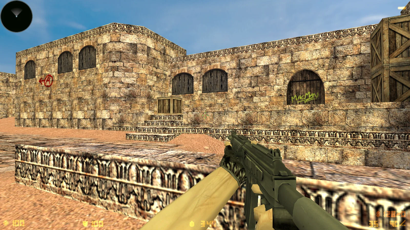 КС 1.6 в стиле КС 2 (CS 1.6 CS2 Mod) — скриншот 14